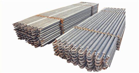 Tubos de intercambiador de calor automático vertical doble H tipo con aletas para la producción de vapor en centrales eléctricas