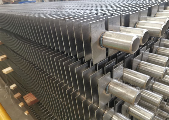 Tubo aleteado tipo H para caldera con propiedades autolimpiantes, recuperación de calor residual de gases de combustión y características anti-desgaste