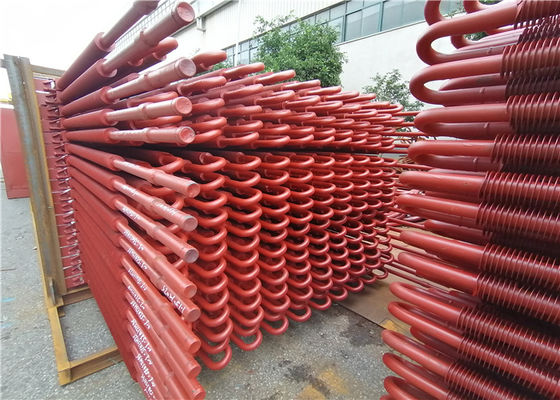 Tubo de aleta de caldera tipo espiral estándar ASME con producción máxima de vapor de 20 t/h y alto nivel de seguridad