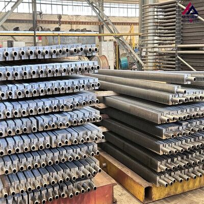 Tubo aleta de caldera de acero inoxidable personalizado para aplicaciones de intercambiadores de calor industriales