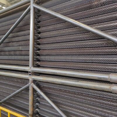 Tubo de aleta en espiral para caldera personalizado de acero inoxidable y acero al carbono para piezas a presión de calderas