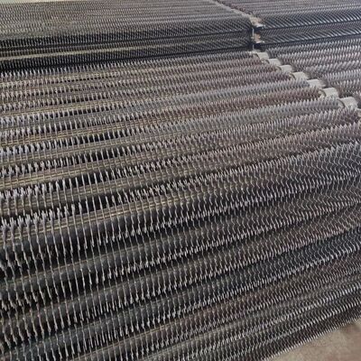 Tubo de aleta en espiral para caldera de acero al carbono pintado según el estándar ASME con especificaciones personalizadas para aplicaciones de intercambiadores de calor