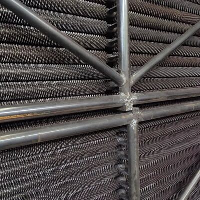 Tubo de aleta en espiral para caldera de acero al carbono pintado según el estándar ASME con especificaciones personalizadas para aplicaciones de intercambiadores de calor