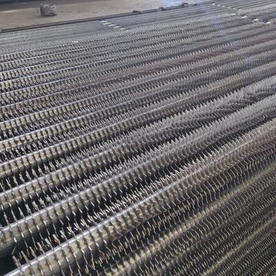 Excelente conductividad térmica Tubo de aleta espiral personalizado estándar ASME para central eléctrica