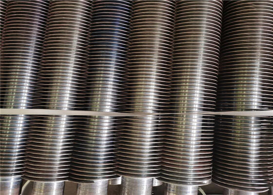 Tubo aleteado de caldera de acero al carbono y acero Corten con aleta espiral para aplicaciones personalizadas