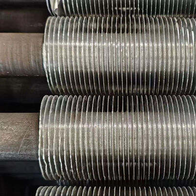 Tubo de aleta espiral de soldadura de alta frecuencia personalizado Tubo de aleta de caldera de acero inoxidable
