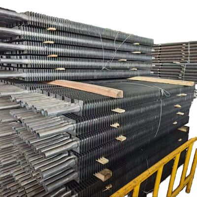 Tubo aletas H de alta eficiencia de acero inoxidable personalizado para economizador de calderas industriales