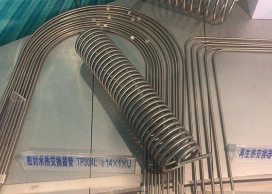 Tubería soldada con autógena ASTM A270 A249 Papermarking del acero inoxidable de los Ss del cambiador de calor
