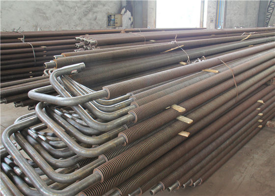 Ayuda tubular del calentador de la ebullición de aleta del tubo de la condición eléctrica serpentina de alta densidad del aire