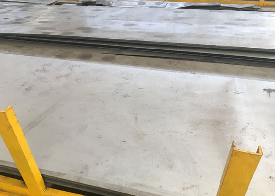 Superficie laminada en caliente en frío Grinded del negro de la hoja de acero de aleación trabajado a máquina para la nave