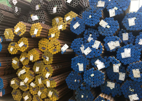 La tubería de acero inoxidable soldada con autógena inconsútil A554/el acero inoxidable soldó con autógena el tubo para el espejo del satén de la barandilla del balaustre