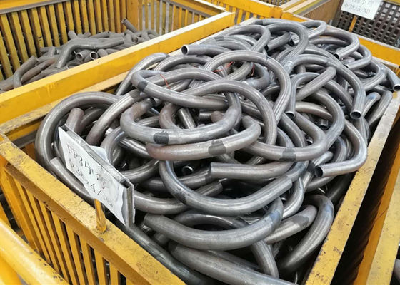 tubo de acero inoxidable del codo de 8" 90 grados/el caber/reborde ASME para el boiler&exchanger