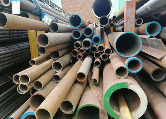 Diámetro grande inconsútil de los tubos de caldera del acero de carbono del Cs del grado St37 de Q235B
