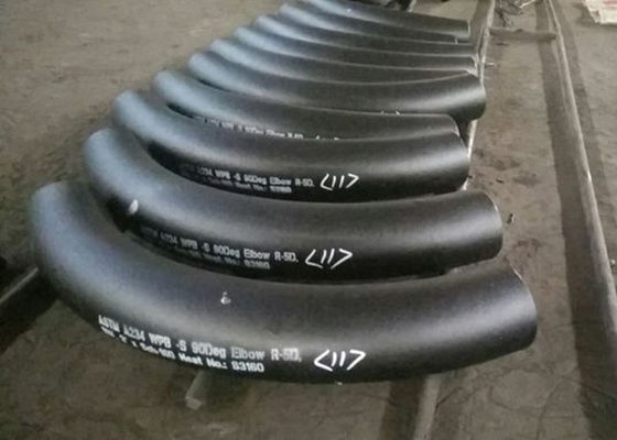 tubo de acero inoxidable del codo de 8" 90 grados/el caber/reborde ASME para el boiler&exchanger