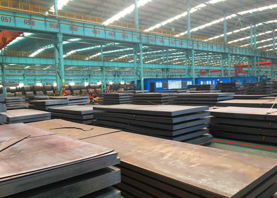 Grueso inoxidable en frío o laminado en caliente 6 - 80m m Q235 Q345 B C D E de la placa de acero