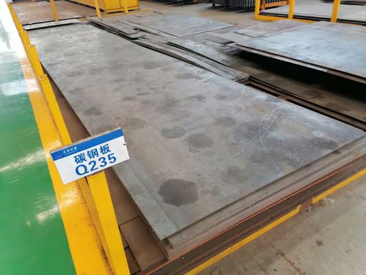 Grueso inoxidable en frío o laminado en caliente 6 - 80m m Q235 Q345 B C D E de la placa de acero