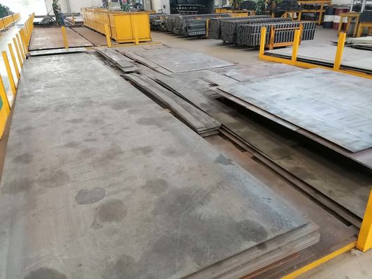 Grueso inoxidable en frío o laminado en caliente 6 - 80m m Q235 Q345 B C D E de la placa de acero