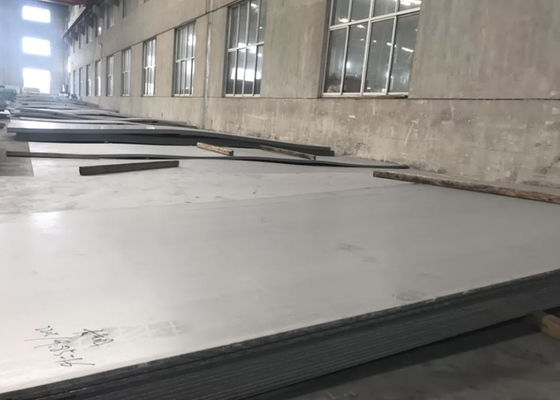 placa de acero inoxidable laminada en caliente de 316L 2B con grueso de la anchura 5m m de 2000m m