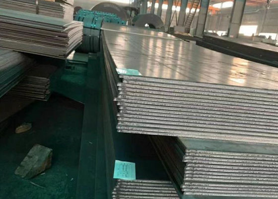 Placa de acero completamente suave de EN10025 S355JR para cortar el proceso de doblez del agujero de perforación