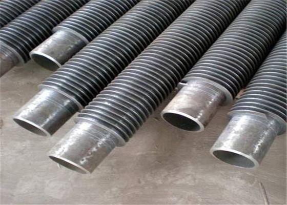 Acero inoxidable longitudinal soldado con tubo de aleta de caldera de intercambiador de calor