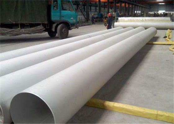 El titanio cubrió el tubo soldado con autógena de acero inoxidable decorativo de TP316L 406.4m m