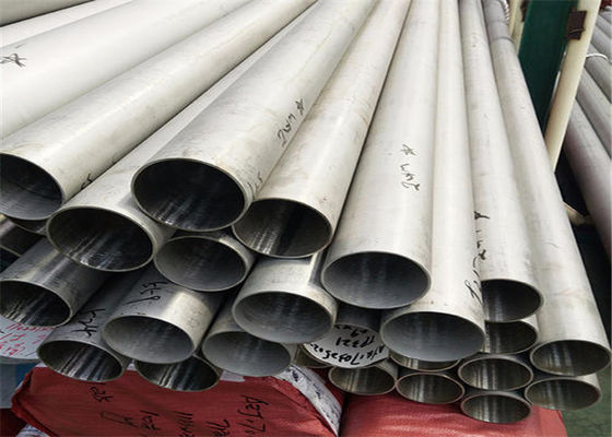 El titanio cubrió el tubo soldado con autógena de acero inoxidable decorativo de TP316L 406.4m m
