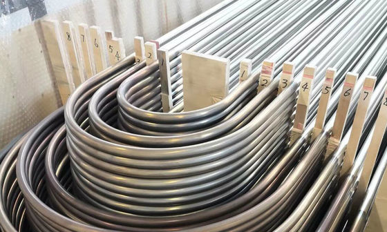 SA106B ASME recoció los tubos de caldera inconsútiles para el jefe multíple