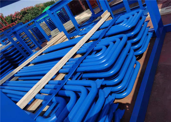 Estándar de acero de Serpentine Tube Boiler Parts ASME de carbono de SA210C