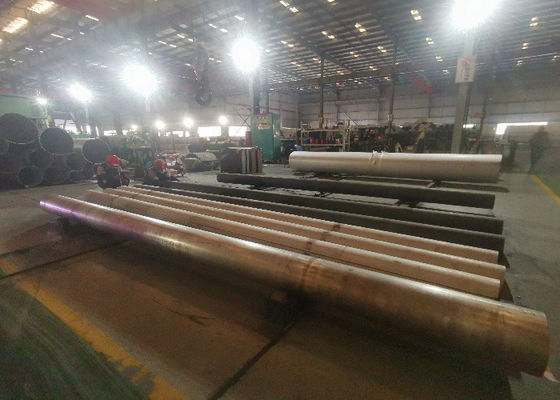 PED AD2000 que suelda con autógena el tubo de acero inoxidable OD 10.00m m -219.08mm inconsútil