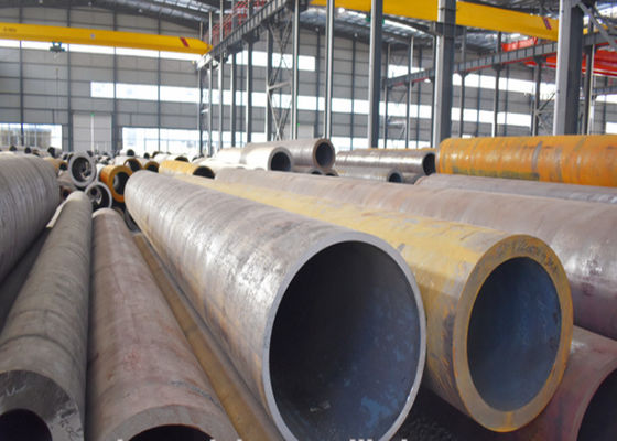 Sección redonda laminada en caliente del tubo inconsútil del acero de aleación del SGS ASTM A335 P92