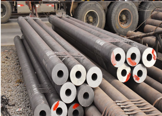 Sección redonda laminada en caliente del tubo inconsútil del acero de aleación del SGS ASTM A335 P92