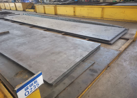 Grueso de la hoja 10.00m m de la placa de acero de carbono de ASME hora Q235 A36