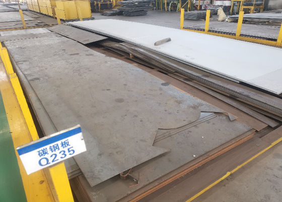 Grueso de la hoja 10.00m m de la placa de acero de carbono de ASME hora Q235 A36