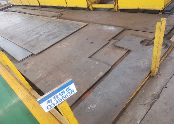 Placa de la hoja de acero de aleación de Q345NQR Corten para el precalentador de aire del ahorrador