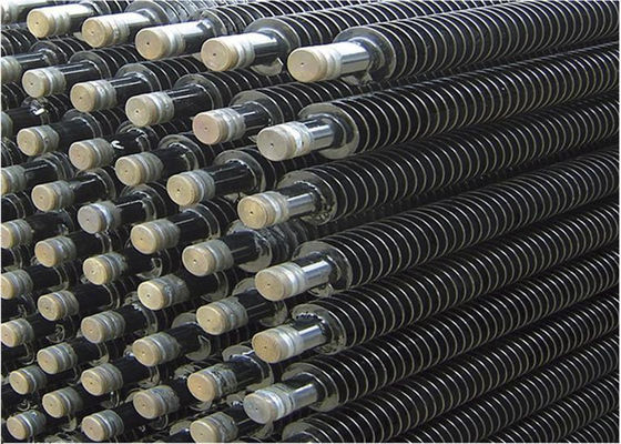 Tubo de aleta espiral longitudinal soldado con autógena de alta frecuencia del OD 25m m
