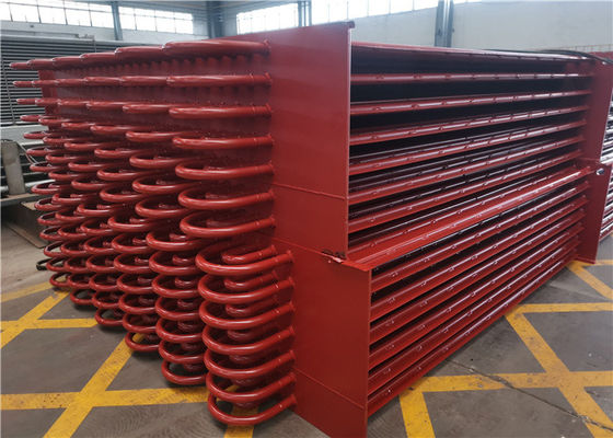 H Type Boiler Fin Tube Heat Exchanger Superheater Economizer