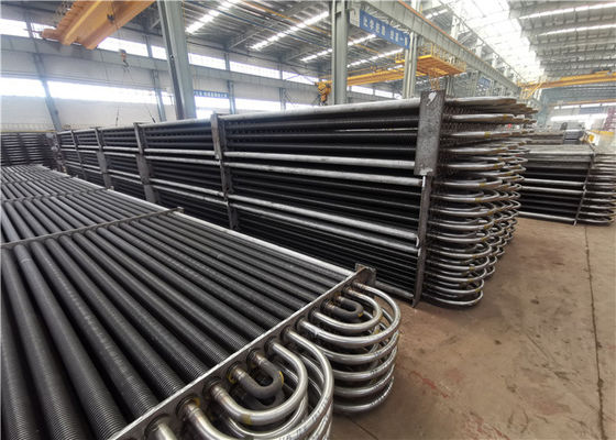 El acero inoxidable de ASME 316L escalonó la tubería aletada espiral para el cambiador de calor