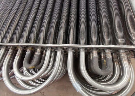 Corrosión anti de acero 219m m de soldadura neutral del tubo de aleta de carbono de ASME