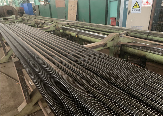 Tipo espiral tubo de ASME de aleta de aluminio de la caldera para CFBC