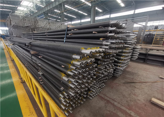 Tipo espiral tubo de ASME de aleta de aluminio para la caldera encendida carbón