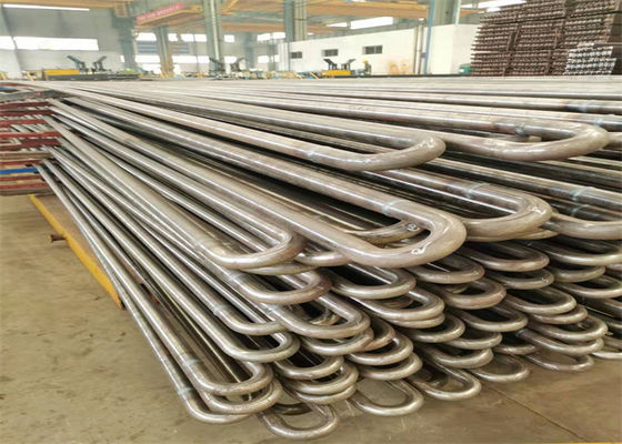 Cambiador aletado sacado de Serpentine Tube For Boiler Heat de la aleación del CS