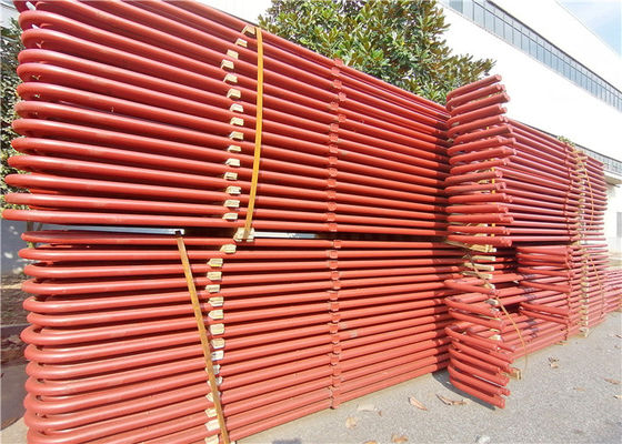 Cambiador aletado sacado estándar de Serpentine Tube For Boiler Heat de la aleación del CS de ASME