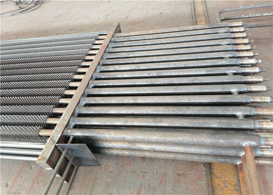 Resistencia a la corrosión de acero de carbono de Ash Removal Serrated Spiral Tube