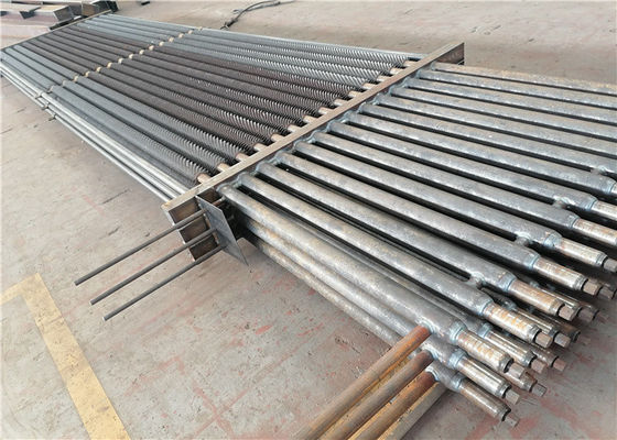 Resistencia a la corrosión de acero de carbono de Ash Removal Serrated Spiral Tube