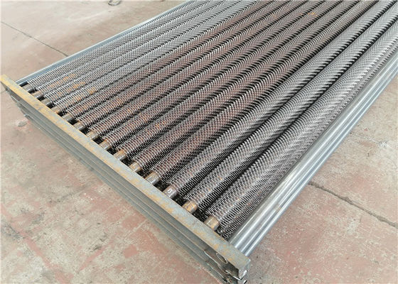 Resistencia a la corrosión de acero de carbono de Ash Removal Serrated Spiral Tube
