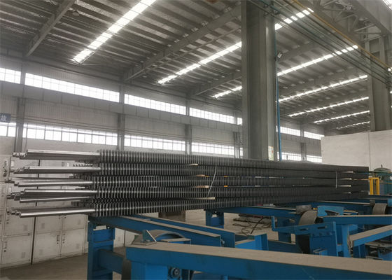 Los tubos de caldera aletados de aluminio de 18m m H calor la pieza de recambio del intercambio