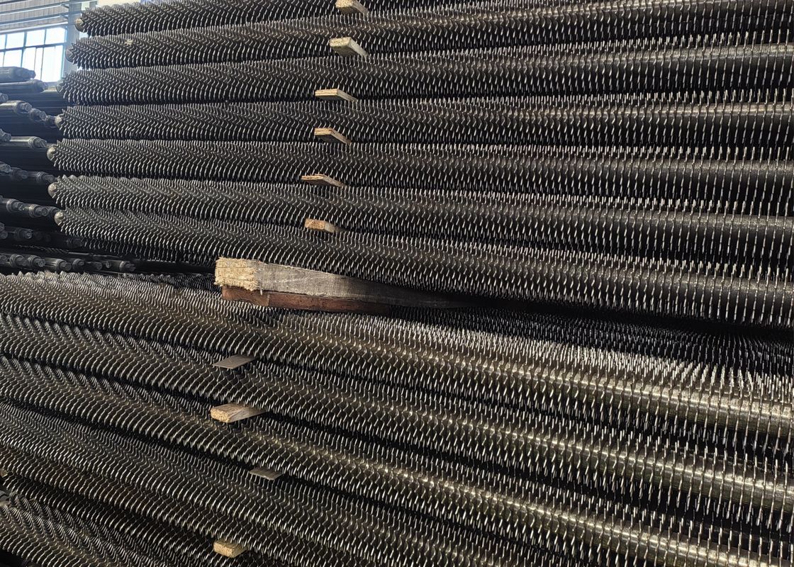 ASTM A179 tubo de aleta de acero al carbono espiral de soldadura de alta frecuencia para economizador de caldera