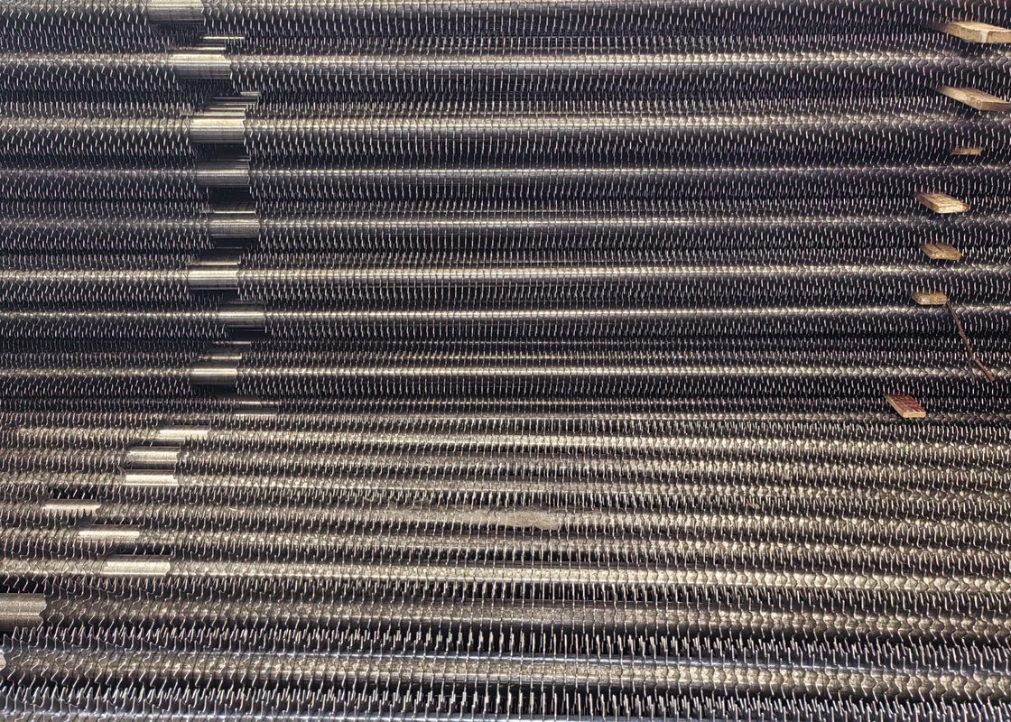 Tubos de aleta espiral soldados de alta frecuencia resistentes a la corrosión y al desgaste para economizadores