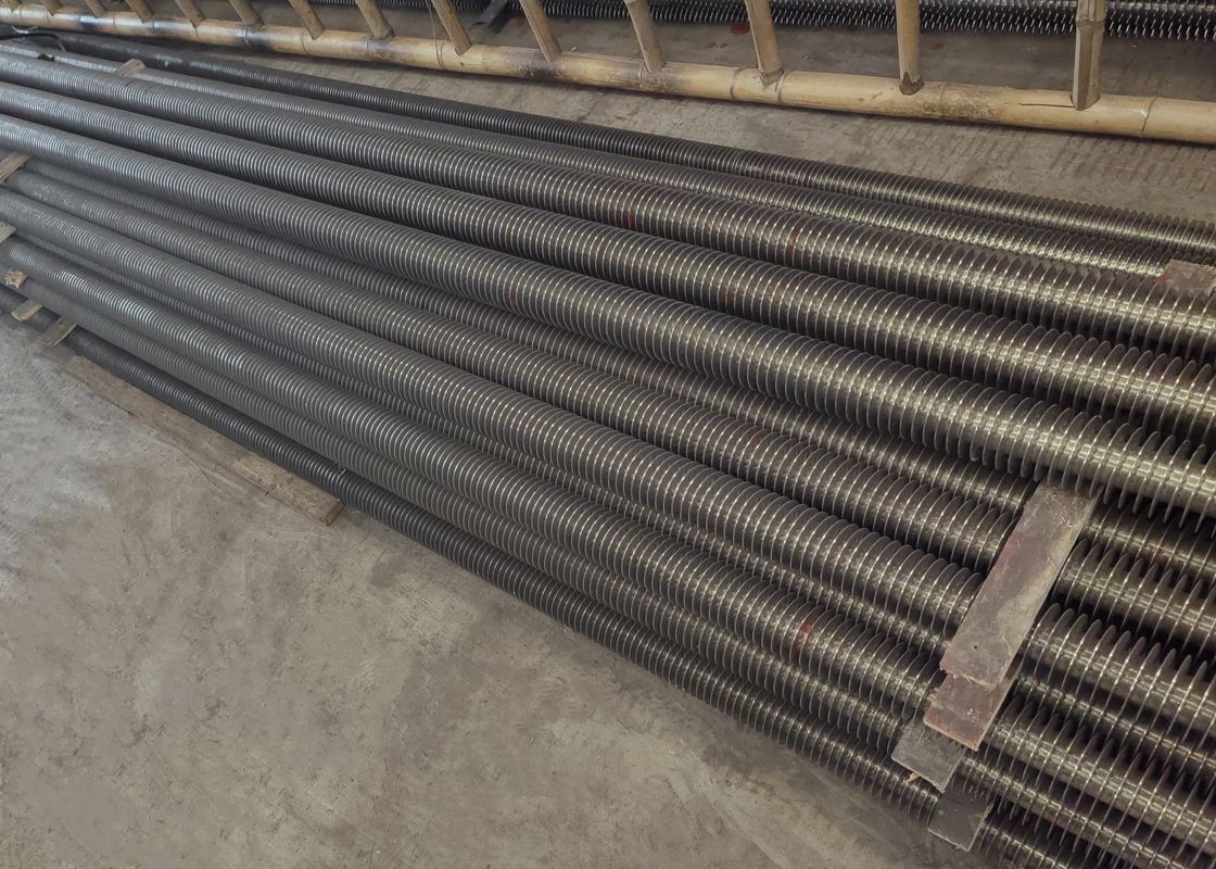Tubos de aleta espiral de acero al carbono para mejorar la eficiencia de transferencia de calor en los intercambiadores de calor