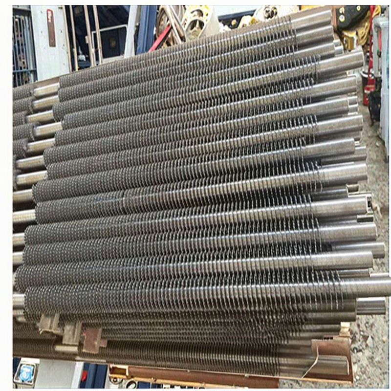 Tubo aleta H doble de alta calidad con eficiencia térmica del 90% y 1 año de garantía para calderas